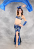 Royal Blue Queen Hanan Costume